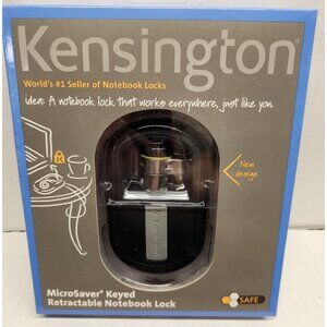 Kensington MicroSaver Keyed Retractable Notebook Lock  World’s #1 Seller of Note
